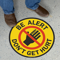 Floor Sign