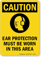 Ear Protection Must Be Worn