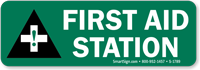 First Aid Station Sign