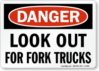 Look Out Fork Trucks
