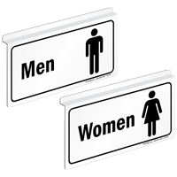 Drop Ceiling Z Sign Men and Women Kit