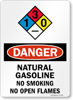 Natural Gasoline Sign