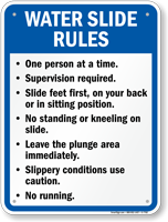 Sign for New York