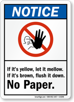 Notice  Sign