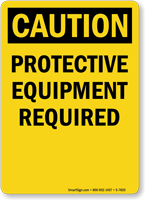 Ppe Caution Sign
