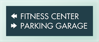 Directional Sign