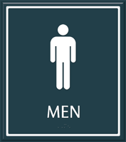 Men Regulatory Sign