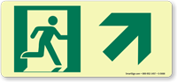 Glowsmart™ Directional Emergency Sign Arrow Up Sign