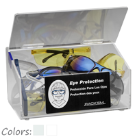 60 Pair Foam Ear Plug Dispenser With Lid Table Or Wall Mount