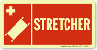 Stretcher Sign