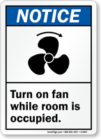 Turn On Fan While Room Occupied