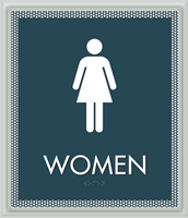 Women Restroom Sign