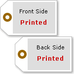 Double Sided Warehouse Tag, (5.75" x 2.875")