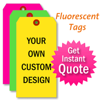 Fluorescent Paper Tag Quoter