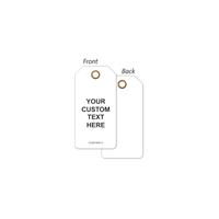 Customizable Plastic Tag