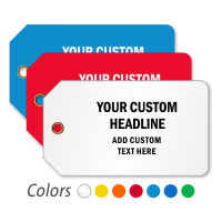 Create Your Own Generic Colored Tag