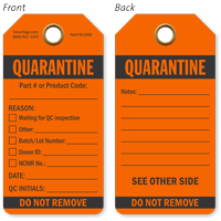 Quarantine Do Not Remove QA Approved Tag