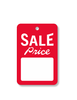 White stock red ink No String