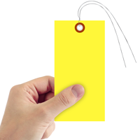 Tyvek Shipping Tag Yellow