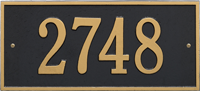 Hartford Standard One Line Wall Plaque