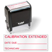 Calibration Extended date Inspection Stamp Self Inking