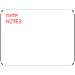 Date and Notes Freezer Labels