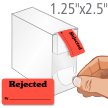Rejected By QC Label Dispenser Box
