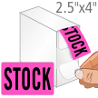 Stock Shipping Labels in Dispenser Box
