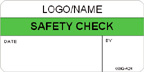 Safety Check Label [add name or logo]