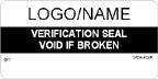 Verification Seal - Void if Broken Label