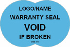 Warranty Seal   Void if Broken Label