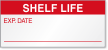 Shelf Life Exp. Date Calibration Label