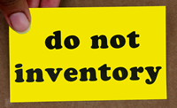 Do Not Inventory Labels