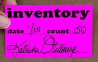Inventory Count Labels