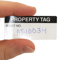 Property Tag Calibration Label