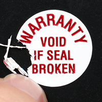 WARRANTY Seals
