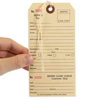 Manila Repair Tag #8