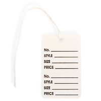 Large garment tags