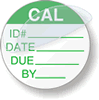Calibration Label Dots