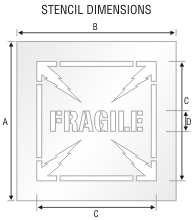 Stencil ST 0172